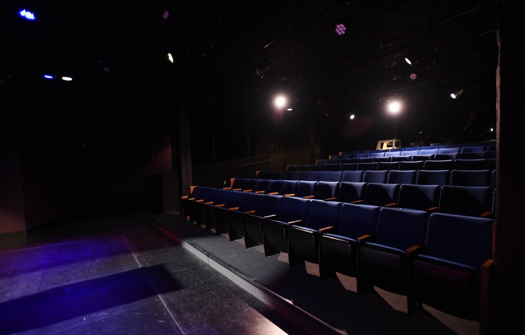 A new black box theatre is one of the main elements in The Addy, The School of Performing Art’s new home on the 3rd floor of Proctors in Schenectady. The Addy also features a dance studio, media lab, orchestra rehearsal space and breakout classrooms. Photo taken Wednesday, November 29, 2017.