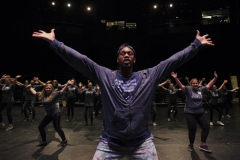 Students from across the Capital Region filled Proctors for the High School Theatre Festival Wednesday. April 11, 2018. Over 160 students from seven schools took part in workshops ranging from improv to Shakespeare, dance to make-up.