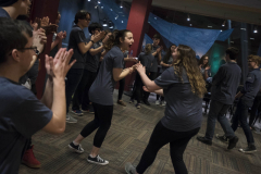 Students from across the Capital Region filled Proctors for the High School Theatre Festival Wednesday. April 11, 2018. Over 160 students from seven schools took part in workshops ranging from improv to Shakespeare, dance to make-up.
