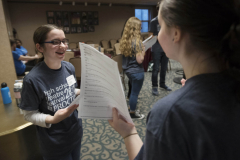 Students from across the Capital Region filled Proctors for the High School Theatre Festival Wednesday. April 11, 2018. Over 160 students from seven schools took part in workshops ranging from improv to Shakespeare, dance to make-up.