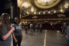 Students from across the Capital Region filled Proctors for the High School Theatre Festival Wednesday. April 11, 2018. Over 160 students from seven schools took part in workshops ranging from improv to Shakespeare, dance to make-up.