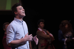Students from across the Capital Region perform in the 2018 High School Musical Theatre Awards at Proctors Saturday, May 19, 2018. Brandon Sarti won for best actor for his role as Sam Wheat in Ghost South at Glens Falls High School.