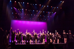 Students from around the Capital Region sing, dance and perform for the 2018 High School Musical Theatre Awards at Proctors Saturday, May 19, 2018. Students from each participating school came together to perform in the opening number.