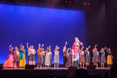 Students from Columbia High School perform a song from Cinderella during the 2018 High School Musical Theatre Awards at Proctors Saturday, May 19, 2018.