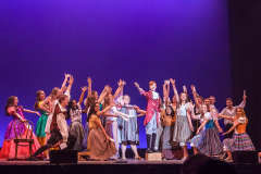 Students from Columbia High School perform a song from Cinderella during the 2018 High School Musical Theatre Awards at Proctors Saturday, May 19, 2018.