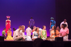 Students from Troy High School perform a song from Once On This Island during the 2018 High School Musical Theatre Awards at Proctors Saturday, May 19, 2018.