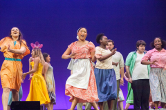 Students from Troy High School perform a song from Once On This Island during the 2018 High School Musical Theatre Awards at Proctors Saturday, May 19, 2018.