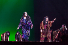 Students from Voorheesville High School perform a song from Tarzan during the 2018 High School Musical Theatre Awards at Proctors Saturday, May 19, 2018.