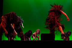 Students from Voorheesville High School perform a song from Tarzan during the 2018 High School Musical Theatre Awards at Proctors Saturday, May 19, 2018.