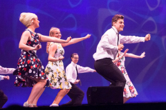 Students from Albany High School perform a song from Hairspray during the 2018 High School Musical Theatre Awards at Proctors Saturday, May 19, 2018.