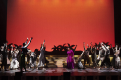 Broadway Camp students perform during the dress rehearsal for Aida on Mainstage at Proctors Friday, August 3, 2018.