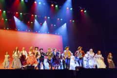 Students from Warrensburg Jr. Sr. High School perform “Farmer and the Cowman” from Rodgers and Hammerstien’s Oklahoma during the 3rd Annual High School Musical Theatre Awards on the MainStage at Proctors Saturday, May 11, 2019.