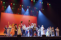 Students from Warrensburg Jr. Sr. High School perform “Farmer and the Cowman” from Rodgers and Hammerstien’s Oklahoma during the 3rd Annual High School Musical Theatre Awards on the MainStage at Proctors Saturday, May 11, 2019.