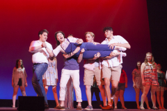 Students from Scotia-Glenville High School perform “mamma Mia” from Mamma Mia! during the 3rd Annual High School Musical Theatre Awards on the MainStage at Proctors Saturday, May 11, 2019.