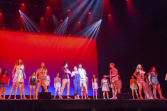 Students from Scotia-Glenville High School perform “mamma Mia” from Mamma Mia! during the 3rd Annual High School Musical Theatre Awards on the MainStage at Proctors Saturday, May 11, 2019.