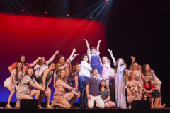 Students from Scotia-Glenville High School perform “mamma Mia” from Mamma Mia! during the 3rd Annual High School Musical Theatre Awards on the MainStage at Proctors Saturday, May 11, 2019.