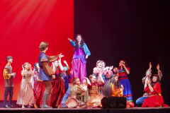 Students from Hudson Falls High School perform “The Tavern Song/Esmerelda” from The Hunchback of Notre Dame during the 3rd Annual High School Musical Theatre Awards on the MainStage at Proctors Saturday, May 11, 2019.