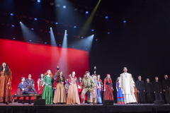 Students from Hudson Falls High School perform “The Tavern Song/Esmerelda” from The Hunchback of Notre Dame during the 3rd Annual High School Musical Theatre Awards on the MainStage at Proctors Saturday, May 11, 2019.