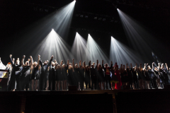 Students from 30 schools Capital Region schools participate in the 3rd Annual High School Musical Theatre Awards on the MainStage at Proctors Saturday, May 11, 2019. Here, they perform the closing number, “You Will Be Found” from Dear Evan Hansen.