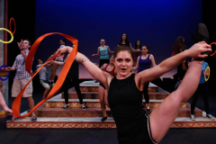 Broadway Camp students rehearse a number from Pippin at Proctors Friday, July 21, 2017.