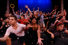 Broadway Camp students rehearse "Magic to do" from Pippin at Proctors in Schenectady Friday, July 21, 2017. They've spent the last month in intensive rehearsals and workshops preparing the show, which opens Aug.4.
