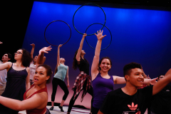 Broadway Camp students rehearse "Magic to do" from Pippin at Proctors in Schenectady Friday, July 21, 2017. They've spent the last month in intensive rehearsals and workshops preparing the show, which opens Aug.4.