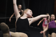Dance Lab students learn choreography in the addy dance studio Thursday, July 18, 2019.