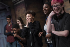 Students in the Summer Stage Young Actiing Company play theatre games and rehearse for their showcase at theREP Tuesday, July 30, 2019.