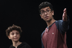 Students in the Summer Stage Young Actiing Company play theatre games and rehearse for their showcase at theREP Tuesday, July 30, 2019.
