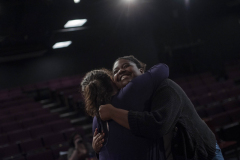Students in the Summer Stage Young Actiing Company play theatre games and rehearse for their showcase at theREP Tuesday, July 30, 2019.